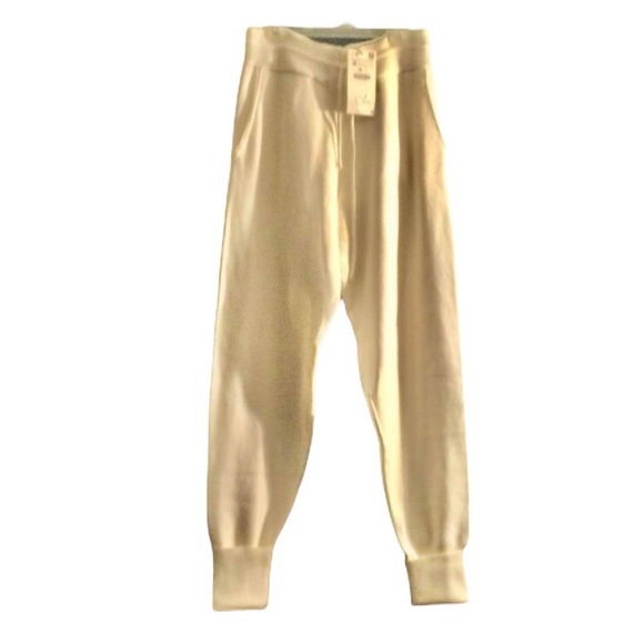Zara Dresses & Skirts - ZARA Sports Wear, Cream Pants, Pockets, Drawstring Sexy Sports Wear